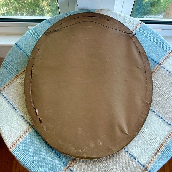 Vintage Sir Henry Raeburn Age of Innocence Young Boy, Gilted Ornate Oval Frame - Picture 6 of 16